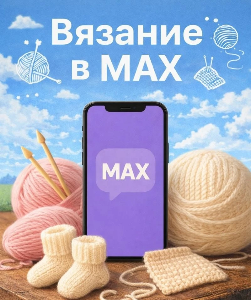 Вязание стало ещё удобнее💜