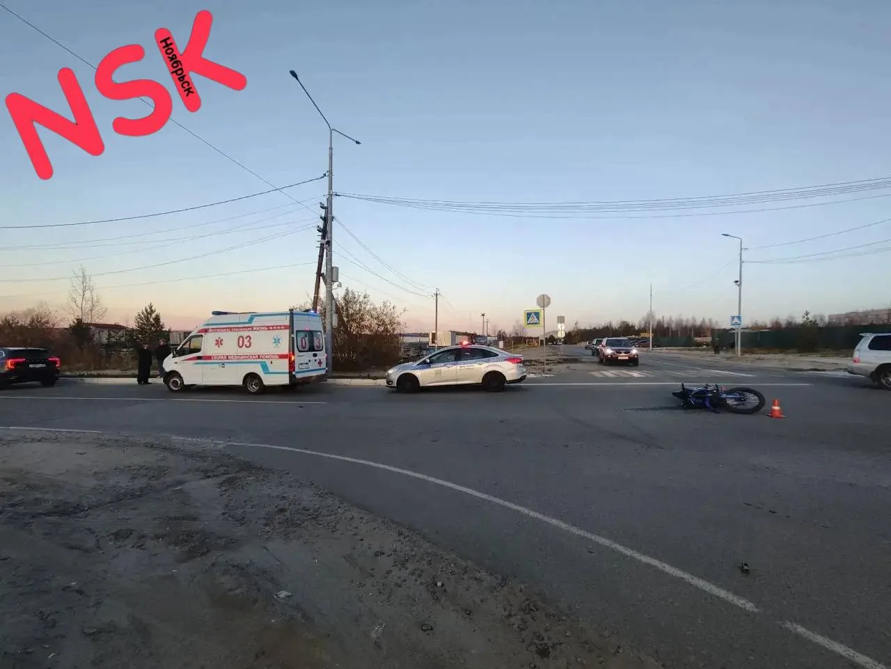 В Ноябрьске в ДТП пострадали двое подростков