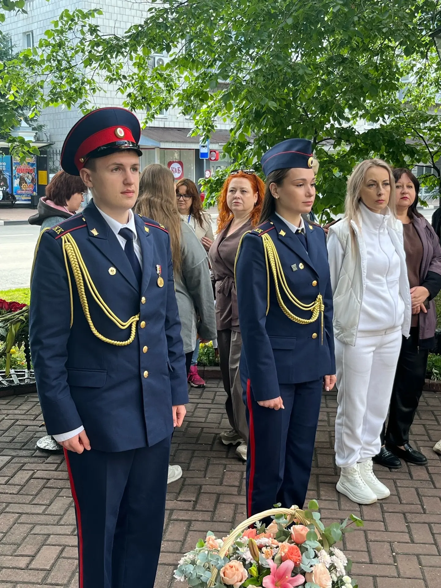 ✨Сегодня кадеты нашей школы приняли участие в церемонии открытия именной звезды актёра Алексея Кравч