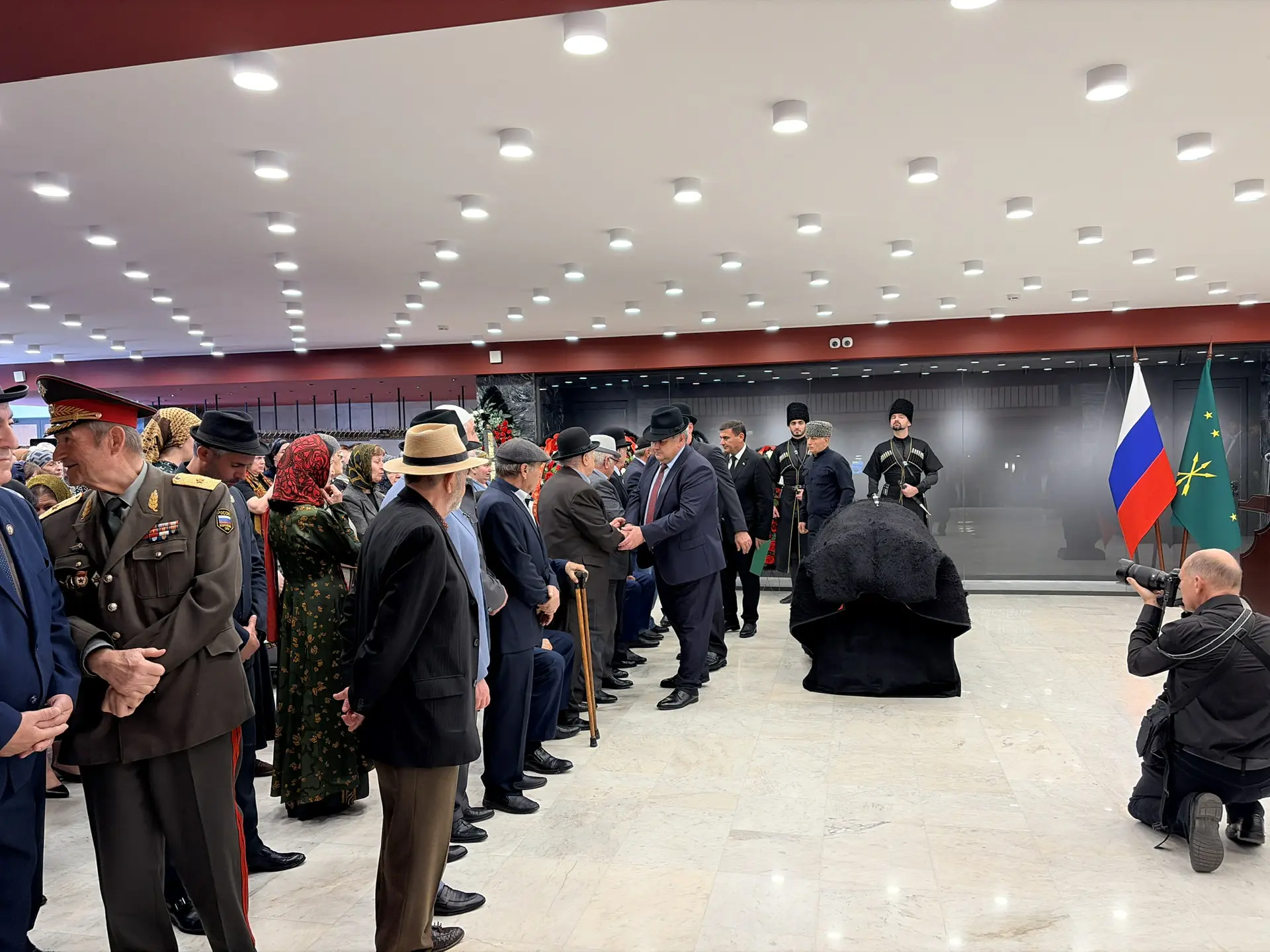 Сегодня в столице Республики Адыгея Майкопе состоялась церемония прощания с нашим уважа...