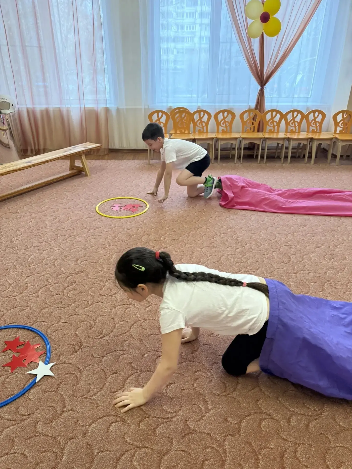 🌟 "Космическая неделя" в "Кораблике"  ✨ В детском саду "Кораблик" в преддверии 65-летия первого поле