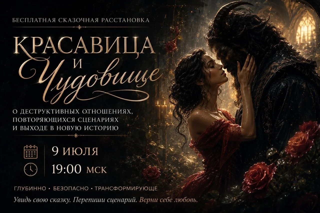 КРАСАВИЦА И ЧУДОВИЩЕ

Есть сказки, которые мы слышали в детстве десятки раз, но по-настоящему понима