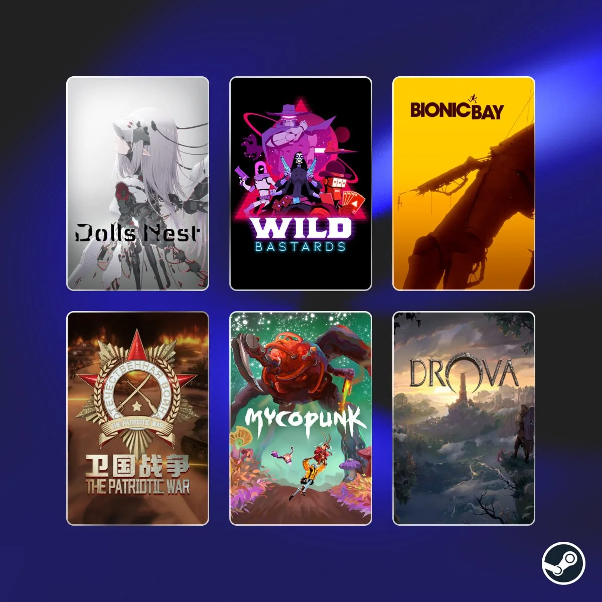 В Steam стартовали ежедневные скидки  Скидку в 20% получила Dolls Nest, скидка 85% на Wild Bastards,