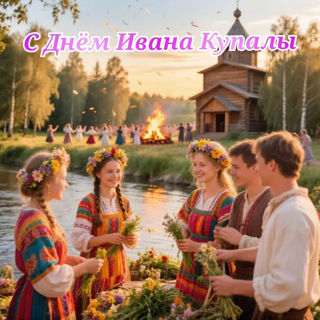 🌞 С праздником Ивана Купала! 

Сегодня особенная ночь — время, когда природа раскрывает свои тайны,