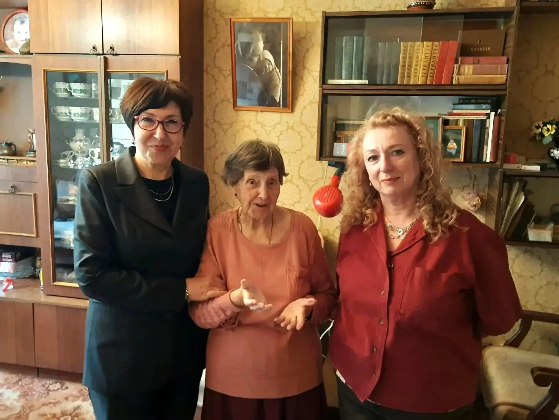 🎉  Живая история: поздравляем Дину Павловну Гурджи с 99 - летием! 

Председатель ТИК Московского ок