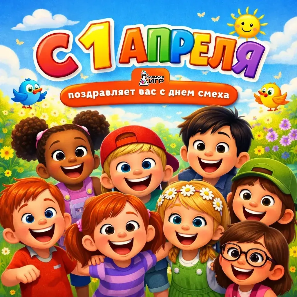 С 1 апреля, друзья! 🎈