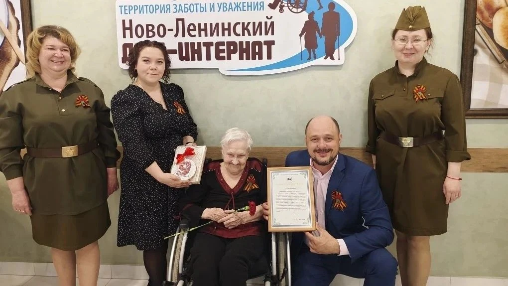 «Марафон Победы» в Ново-Ленинском доме-интернате: Праздник памяти и заботы  В преддверии великого пр