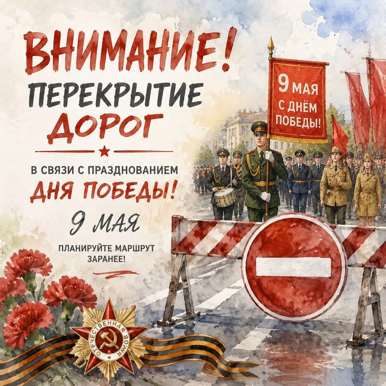 🇷🇺Шимановцы! Завтра, 9 мая, мы вместе отметим праздник Великой Победы