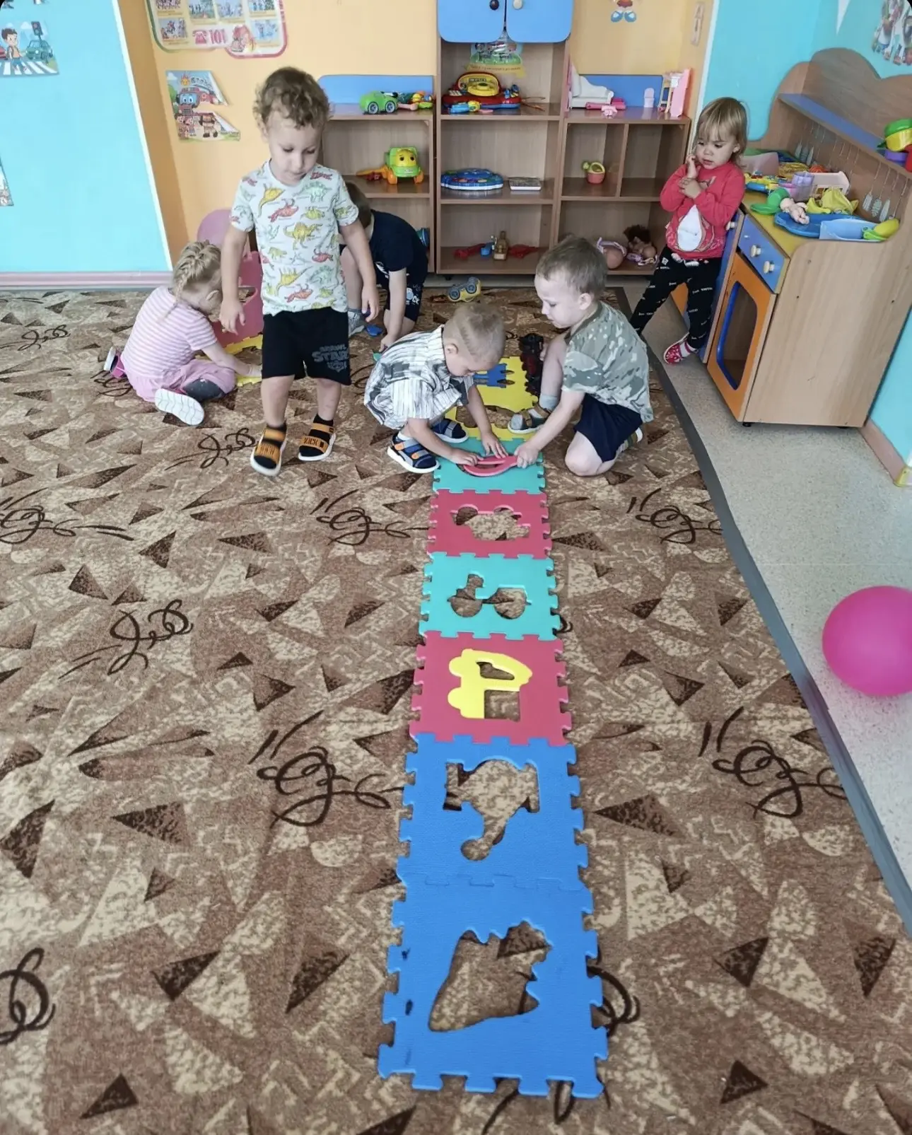Собрали пазл — построили дорожку! 🧩