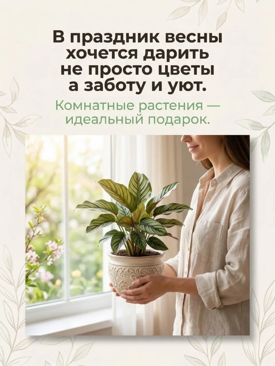 Что подарить на 8 марта? Подарок, который будет радовать годами! 🌸  Букет цветов — это классика, но,