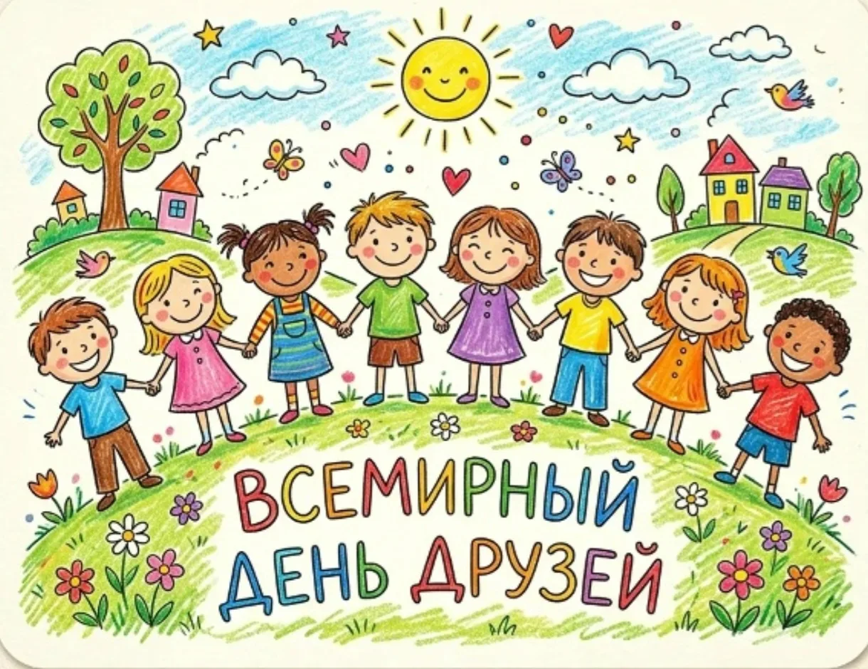￼Международный день друзей в детском саду: праздник дружбы и улыбок! ￼

￼ В нашем детском саду этот 