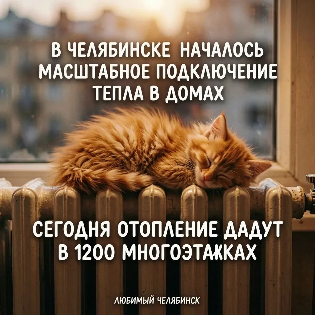 🏠 В Челябинске началось масштабное подключение тепла в домах
