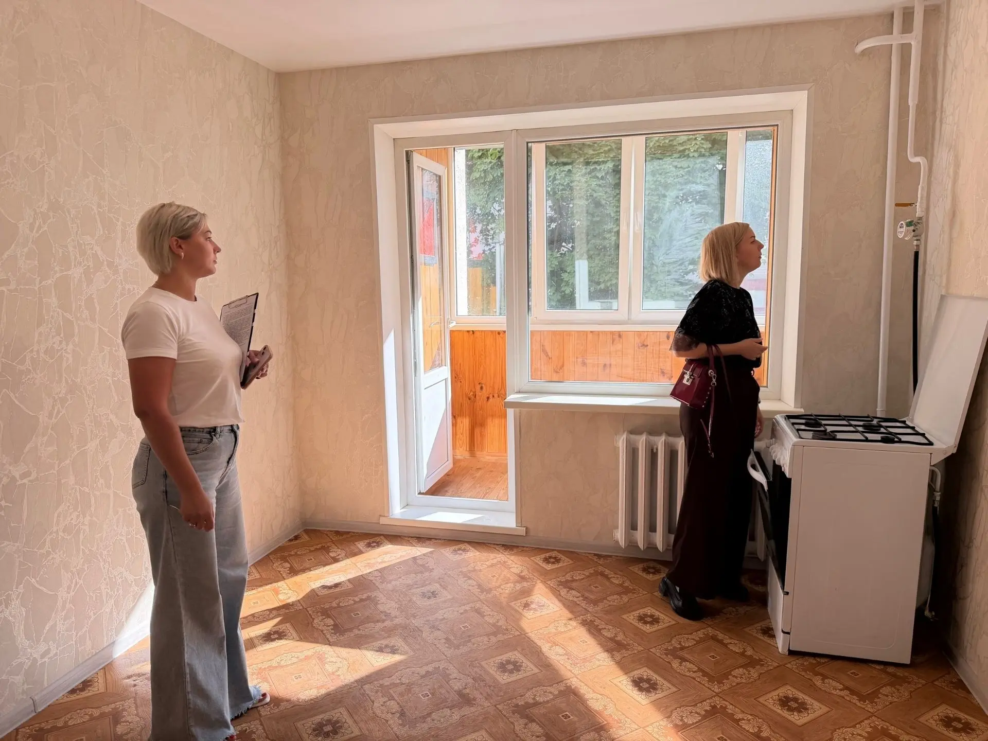 Еще одна квартира принята комиссией.