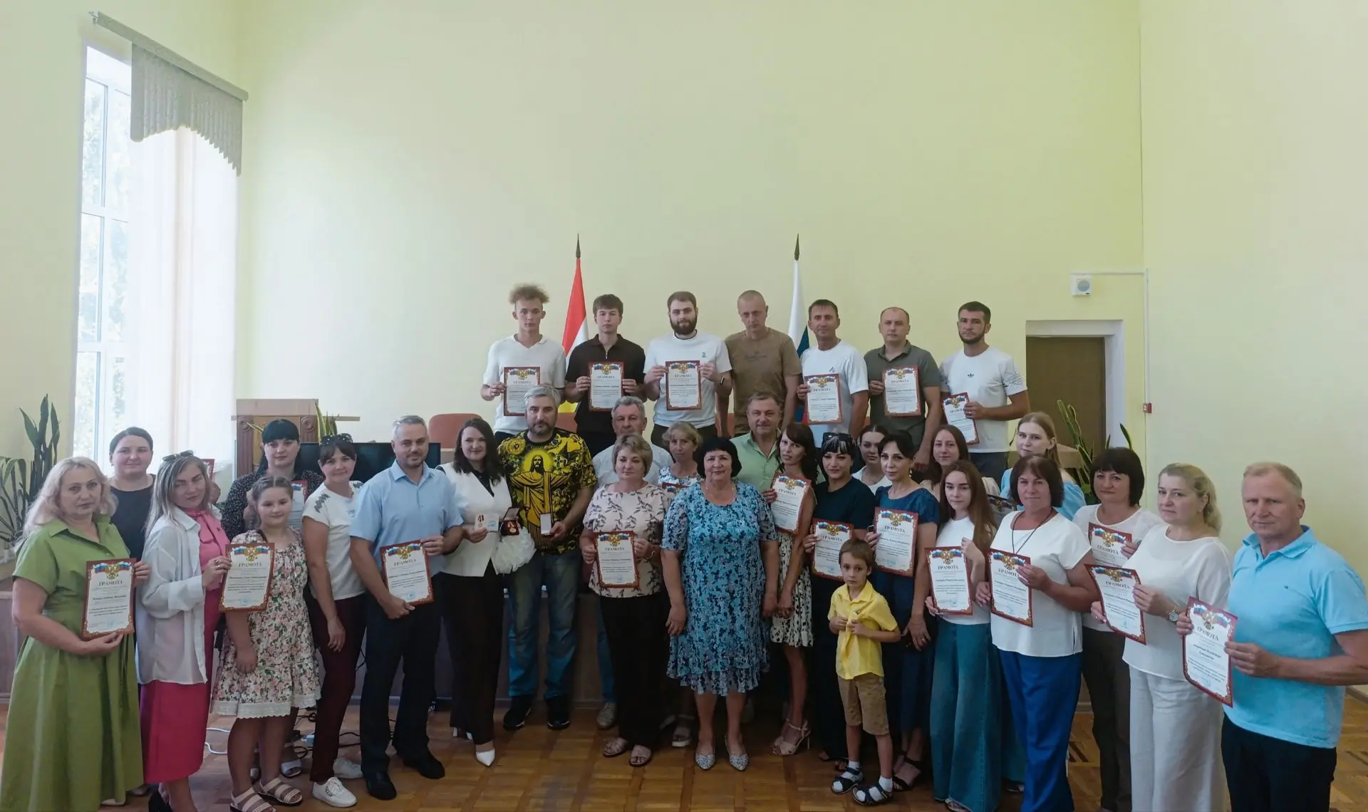 🇷🇺В Мантуровском районе чествовали героев спорта в преддверии Дня физкультурника!