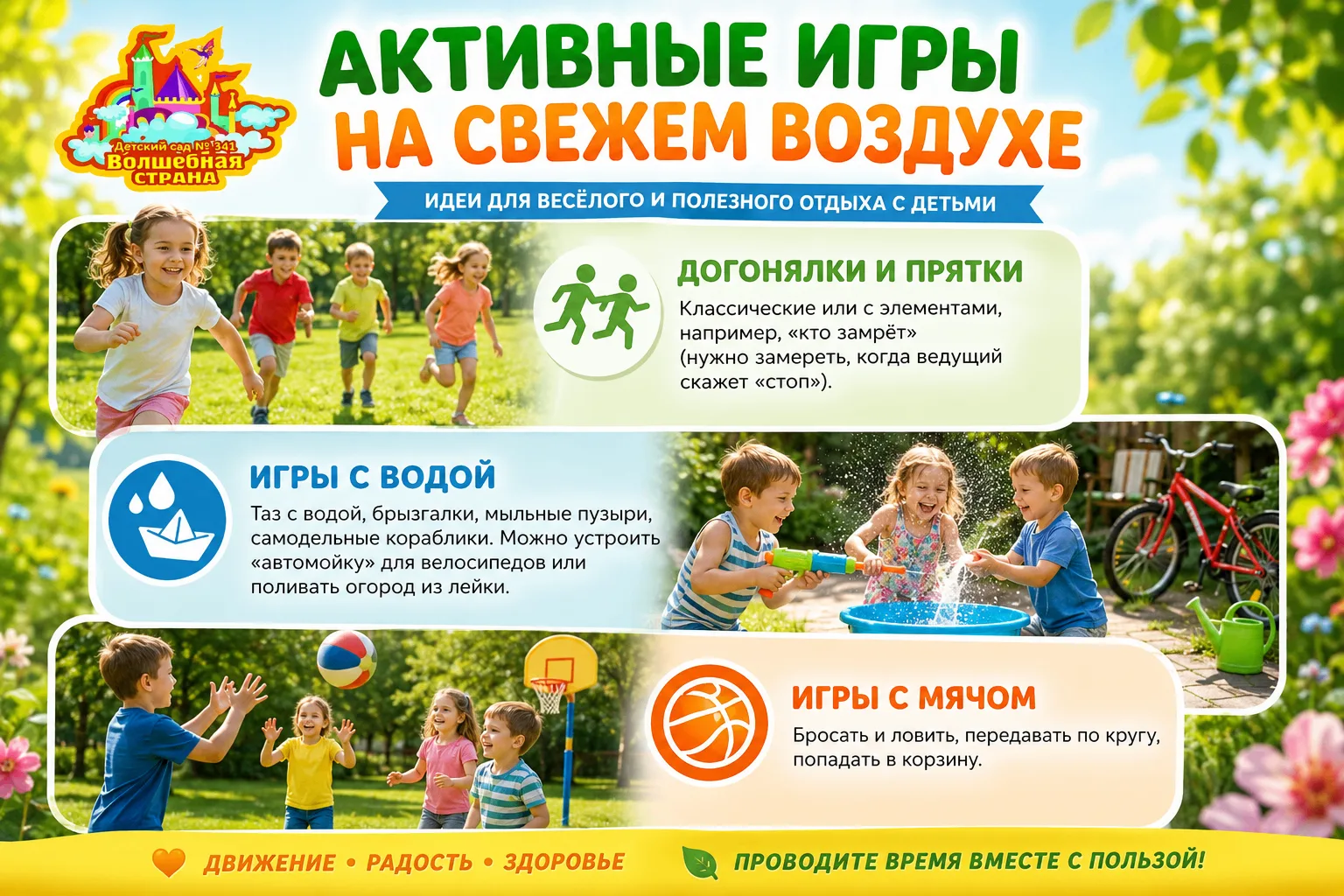 👶 Как вы проводите это лето?
Знаете, что самое классное в летний период? То, что каждый день может 