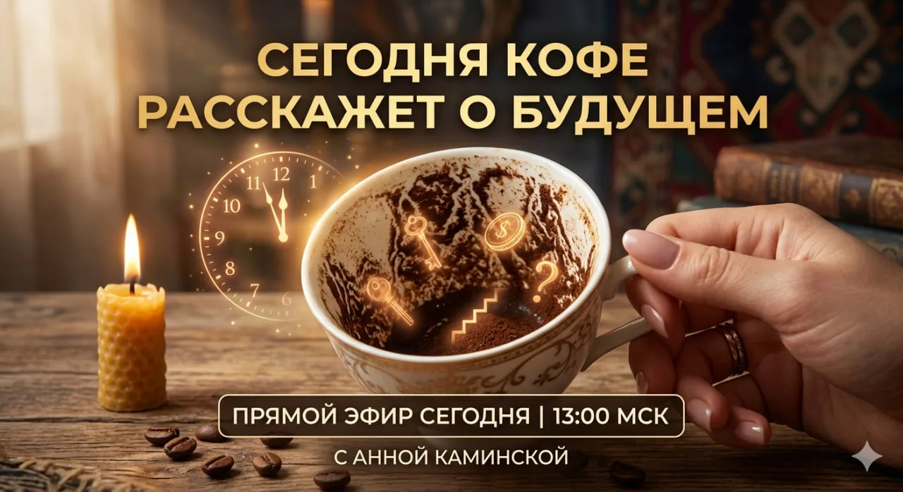 ☕️ Сегодня кофе расскажет вам о будущем

Сегодня для многих из вас начнётся настоящее путешествие в 