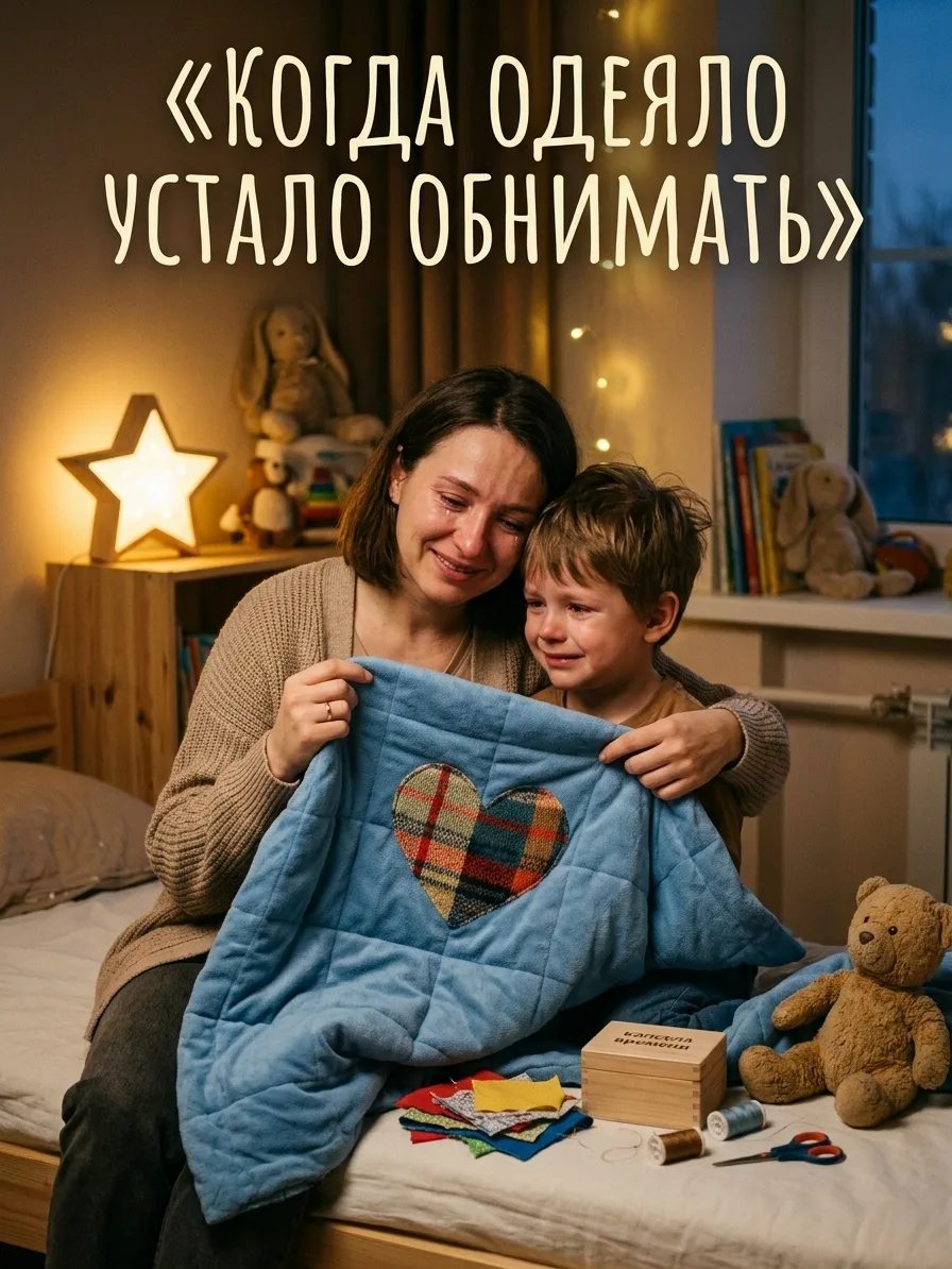 Когда одеяло устало обнимать