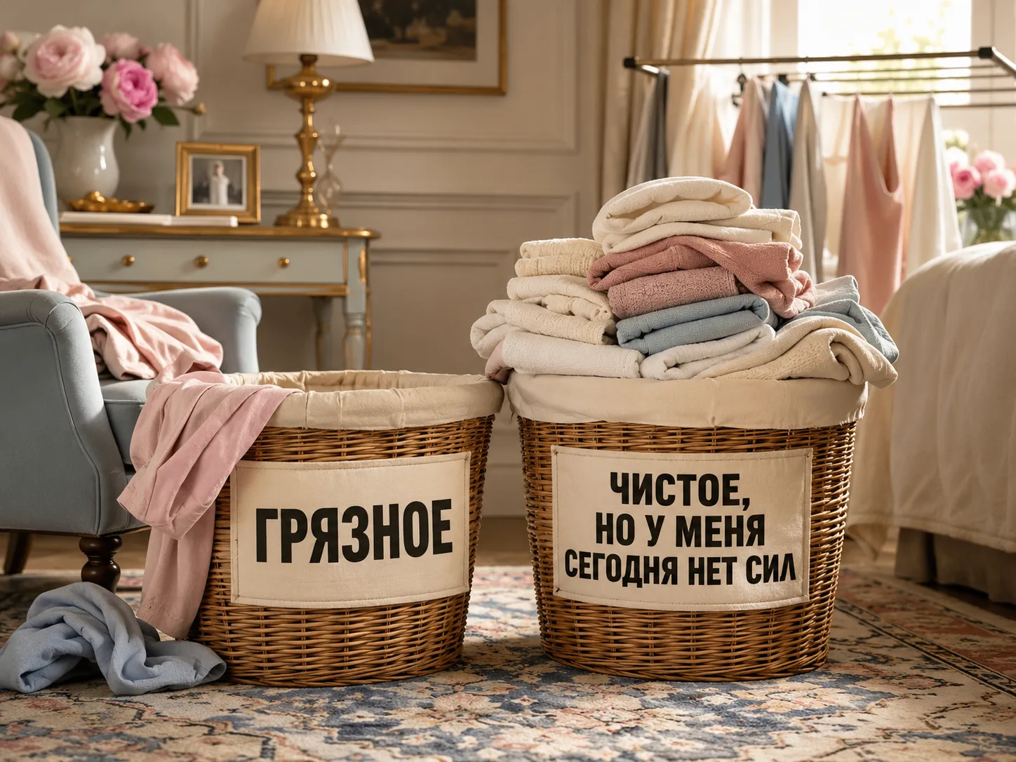САМАЯ НЕДООЦЕНЁННАЯ ПОКУПКА ДЛЯ ДОМА — ЕЩЁ ОДНА КОРЗИНА ДЛЯ БЕЛЬЯ