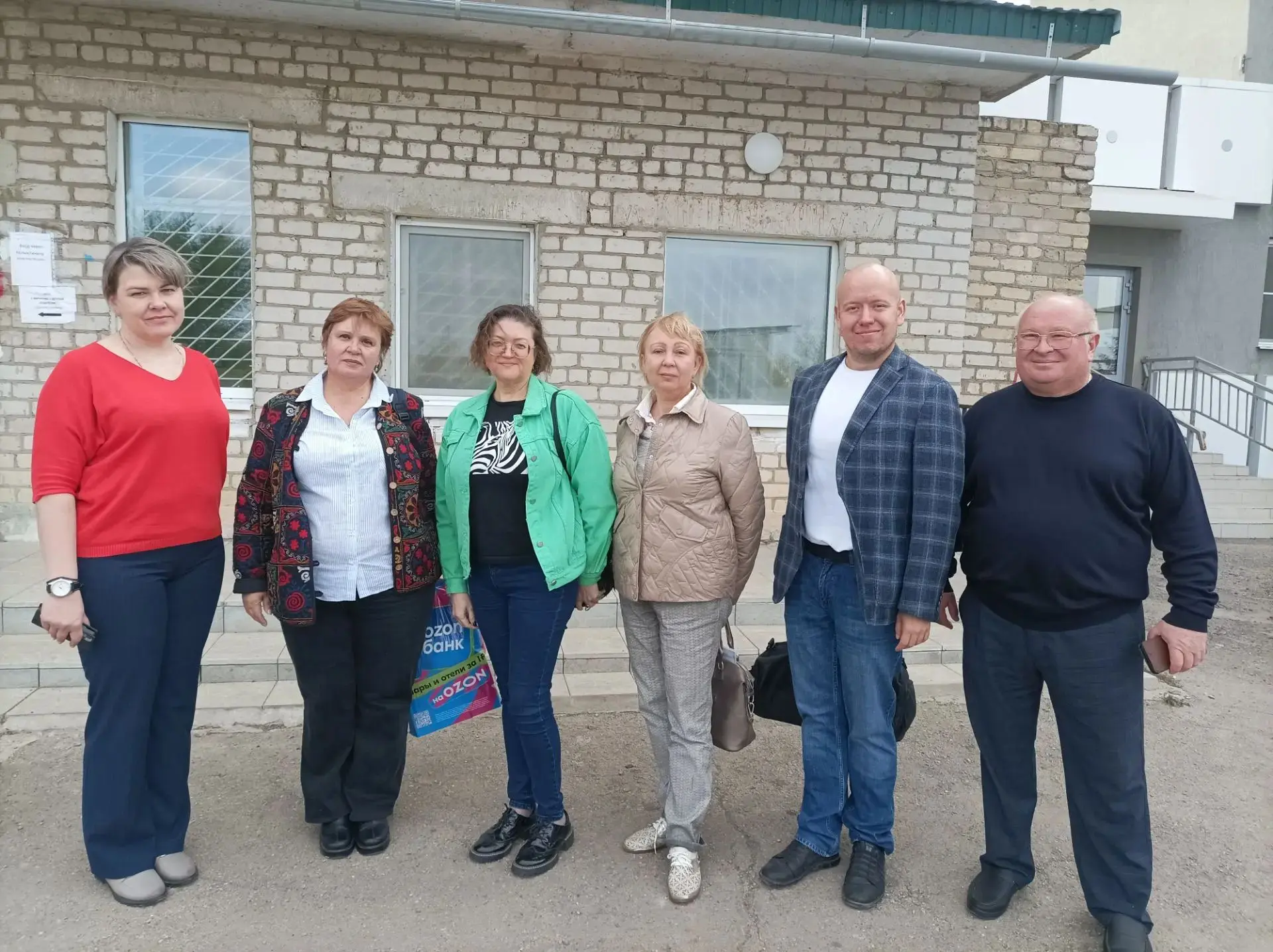 Врачи диспансера в рамках проекта "Забота рядом" сегодня посетили  Большеглушицкую ЦРБ.