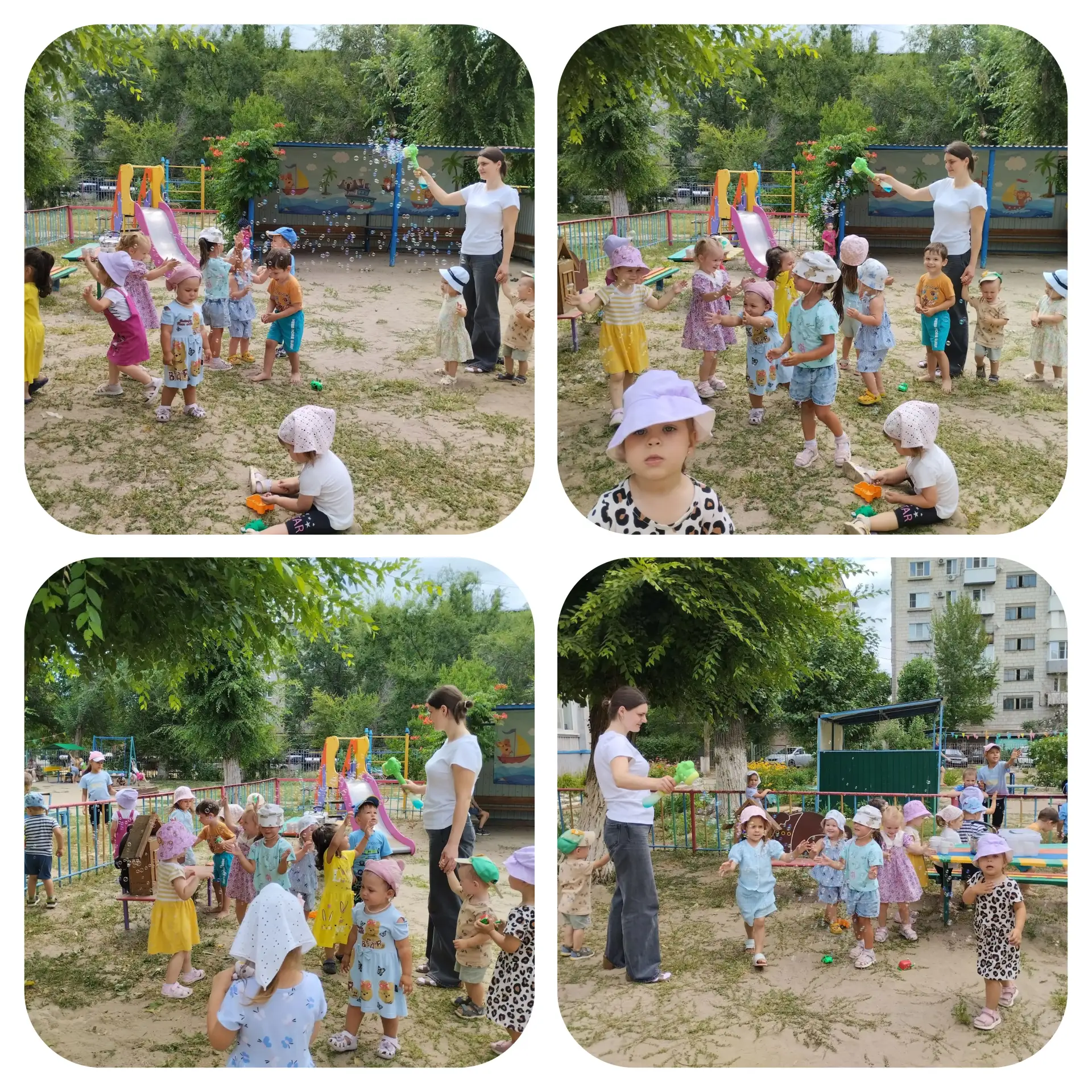 Яркое лето в нашем детском саду🌞🌞🌞