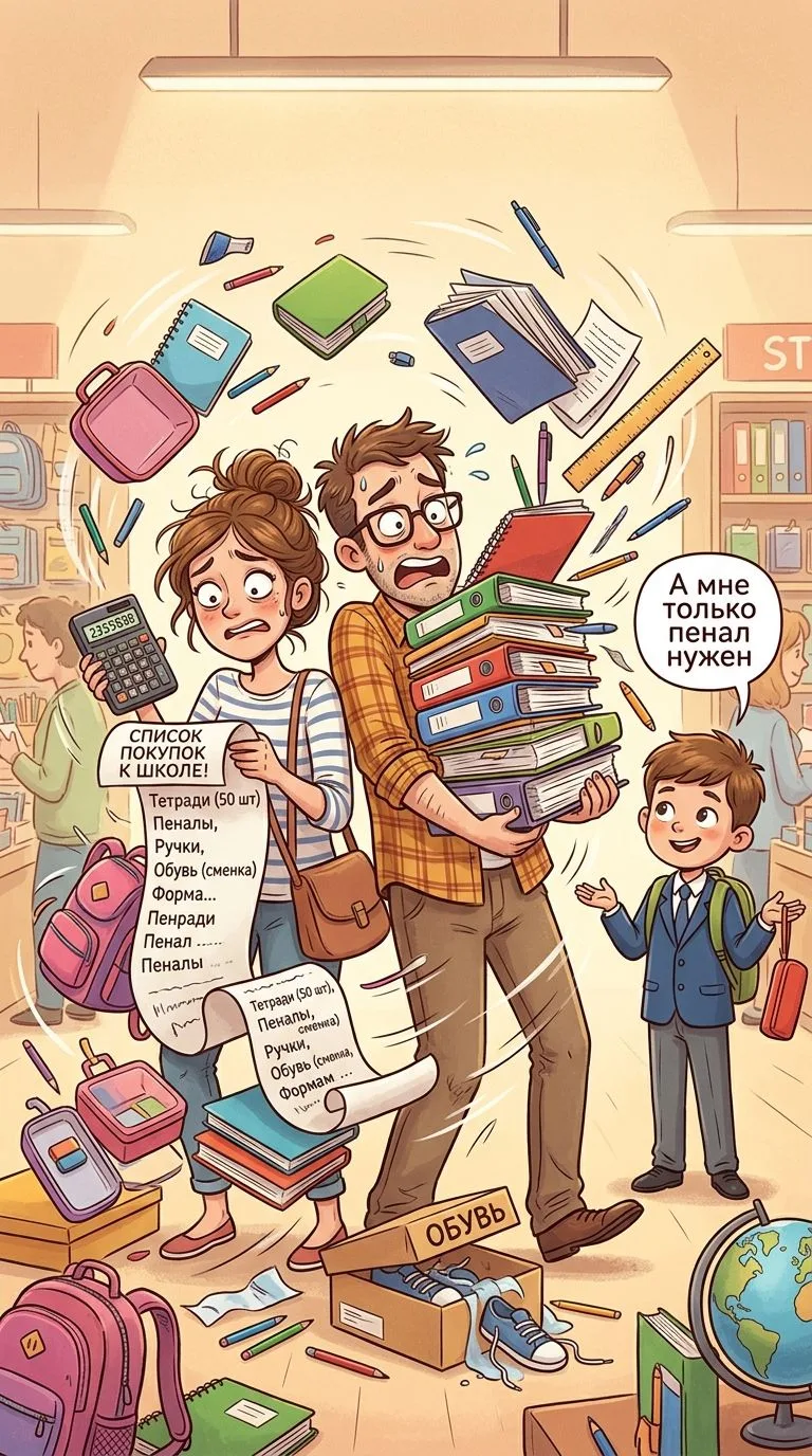 🎒 Как собрать ребёнка в школу и не разориться: полезные советы для родителей