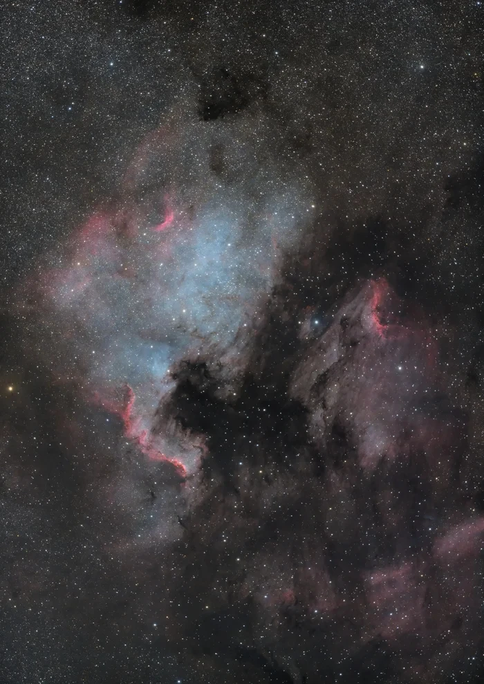 Туманность Северная Америка (NGC 7000) и туманность Пеликан (IC 5070)

Автор на Пикабу: EwgenijK
