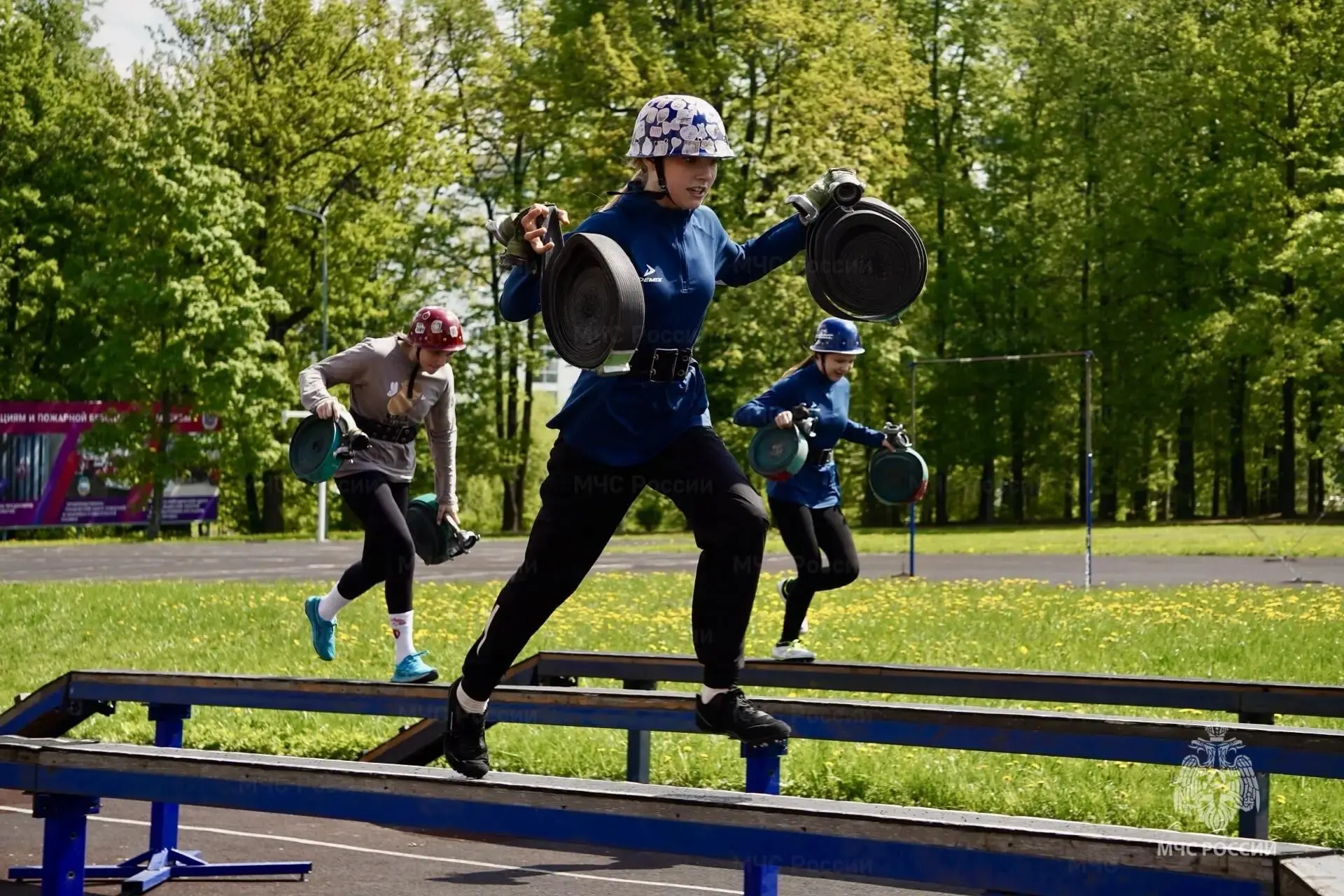 🏆В Москве проходит Чемпионат и Первенство по пожарно-спасательному спорту   В этом году в соревнован