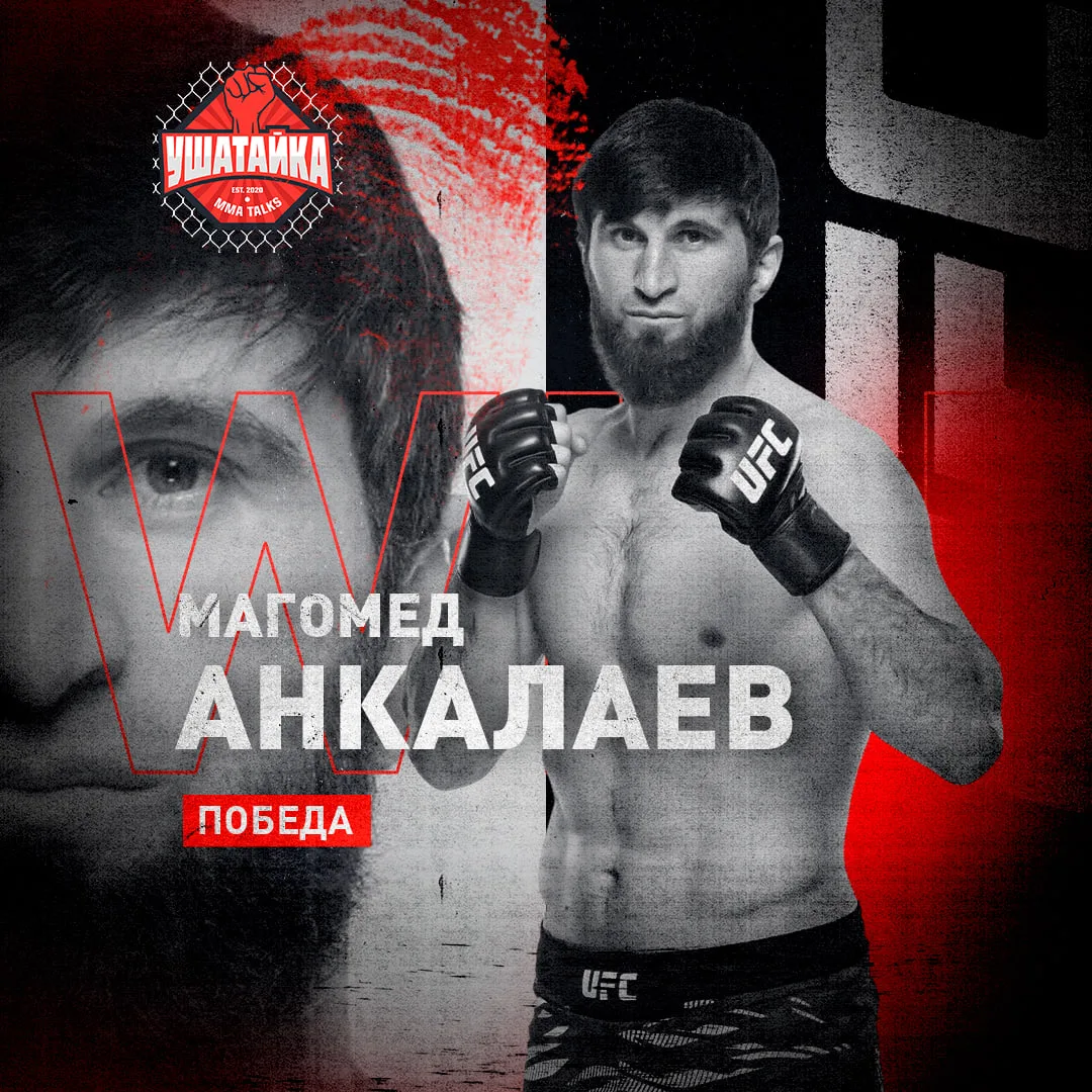 Вот и все. Финишировал Анкалаев Гуськова в партере — технический нокаут, пятый раунд 👊