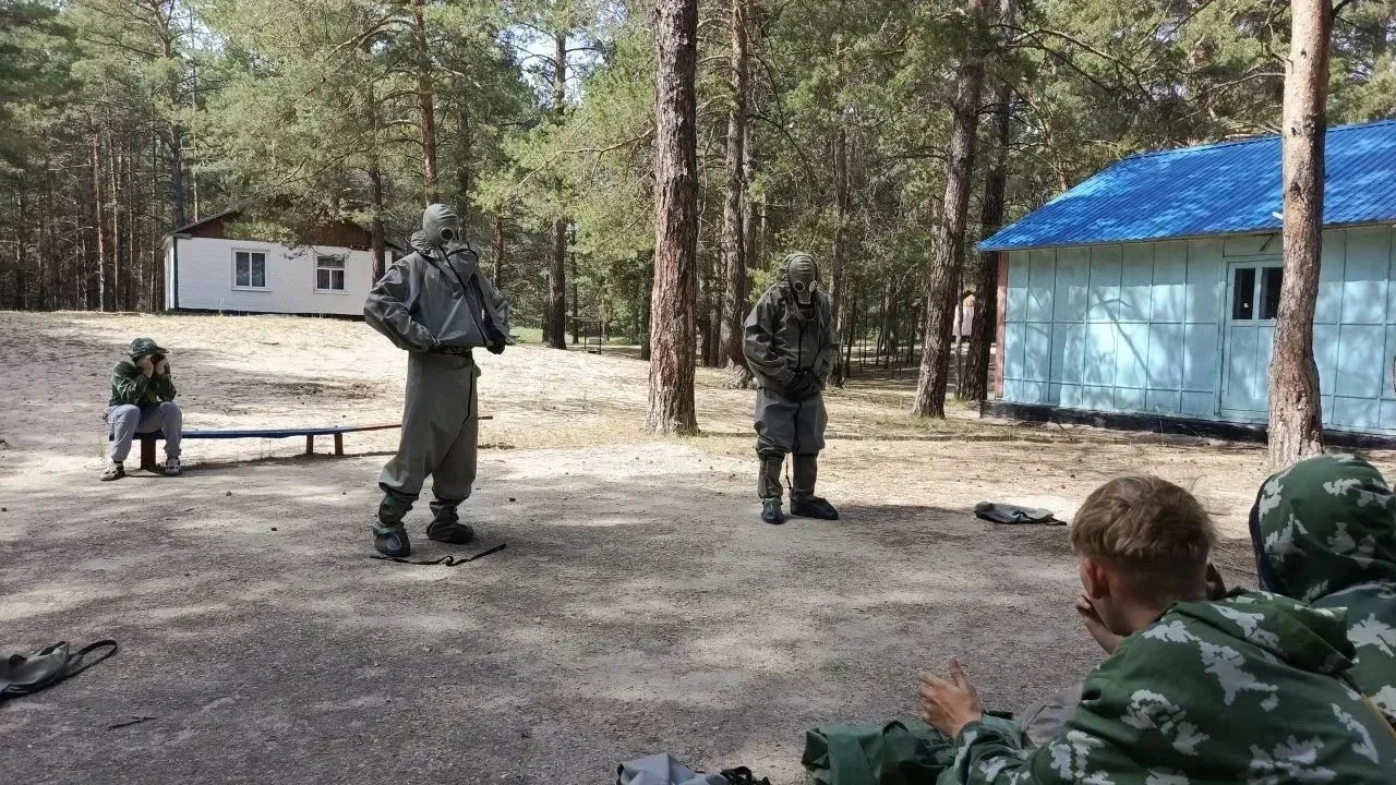 🇷🇺Военно-полевые сборы в ЗОЛ «Чайка»: закалка характера и дух товарищества!🇷🇺      

   С 5 по 1