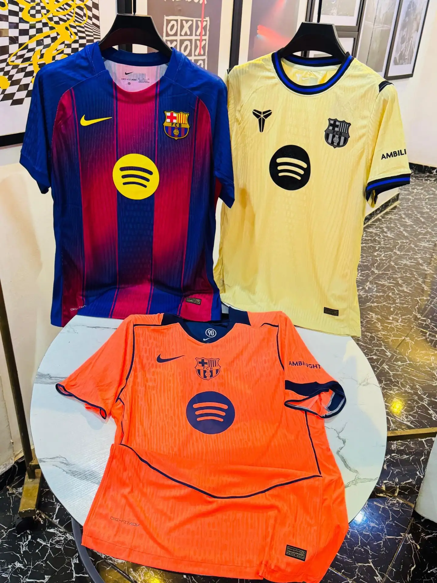 👕 Топ-5 самых продаваемых футболок игроков «Барселоны» (все комплекты вместе взятые) в сезоне 2025/