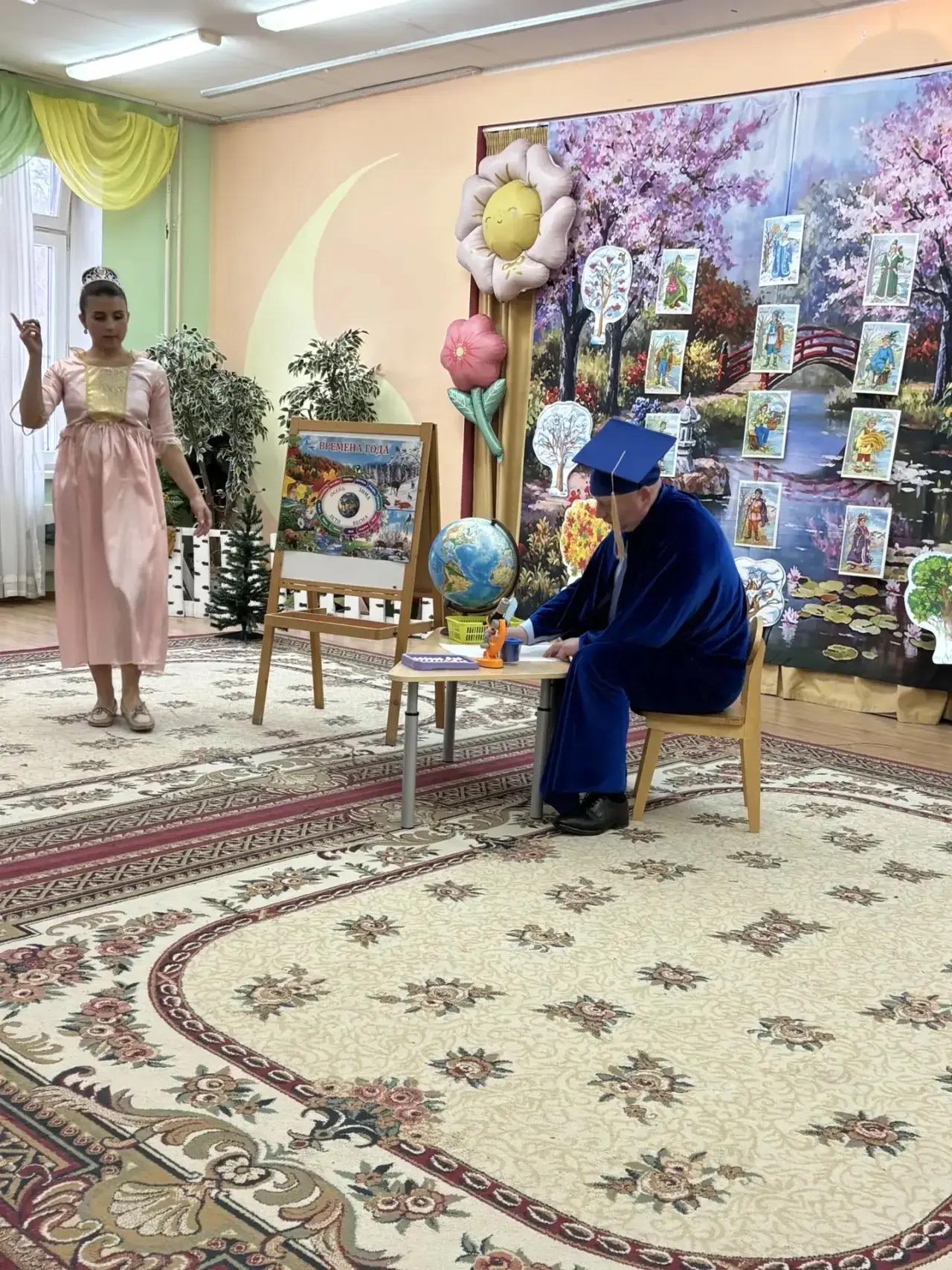 🎉 В рамках проведения «Недели театра в дошкольных группах»родители группы 7 «Старшая 1» подготовили 