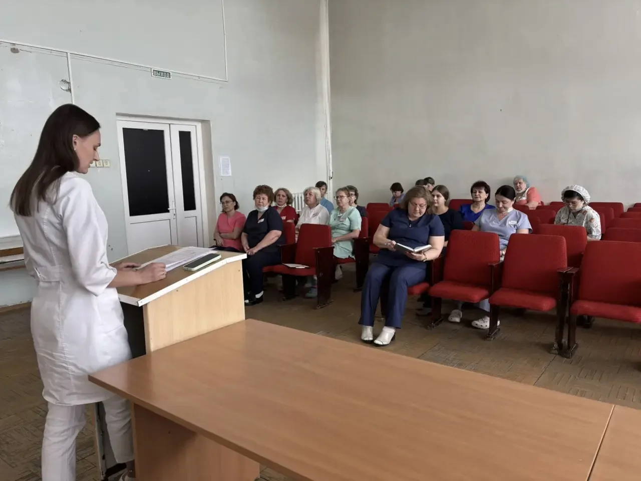 Для медицинского персонала Городской клинической больницы №11 состоялась важная и очень актуальная л