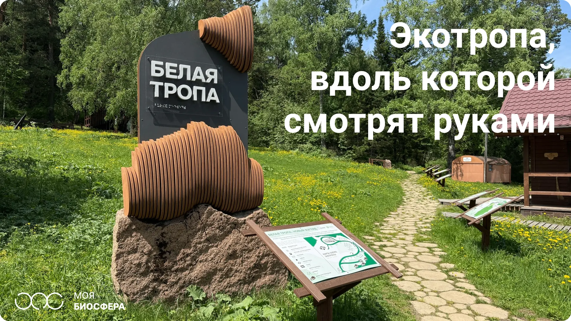 🫶 «Белая тропа» на территории нацпарка «Красноярские Столбы»