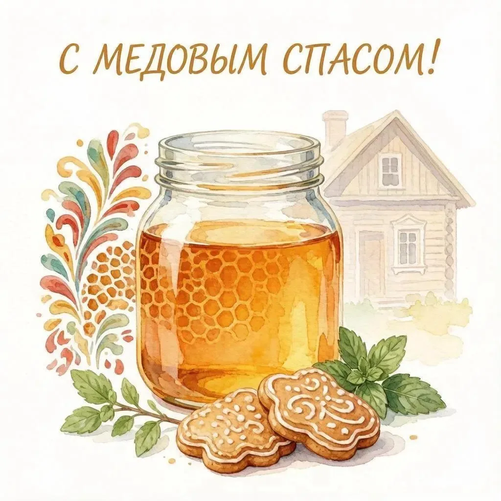 🎉 С Медовым Спасом, друзья! 💛