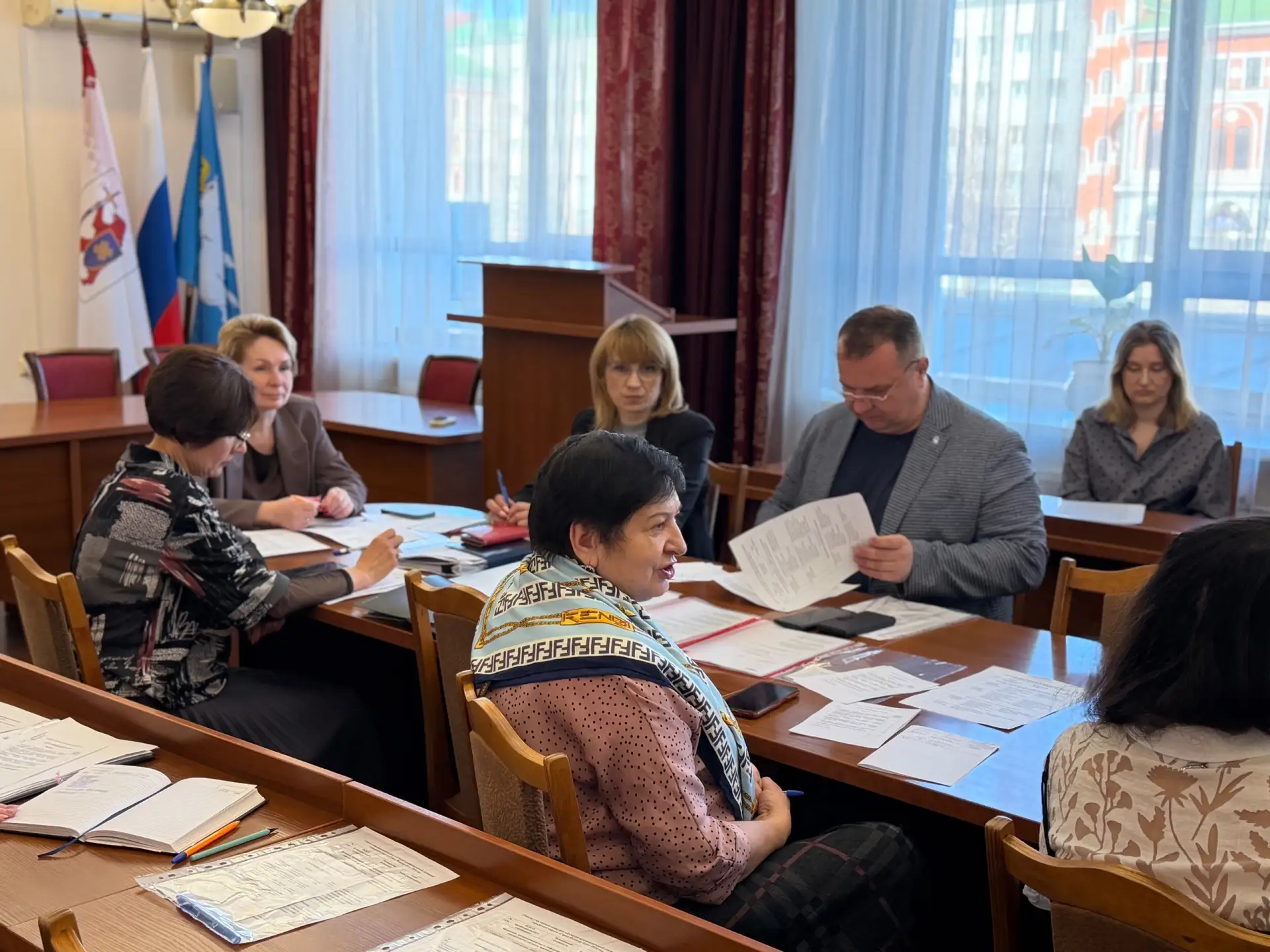 В администрации состоялась защита конкурсных работ конкурса "Лучший муниципальный служащий"  Первый 