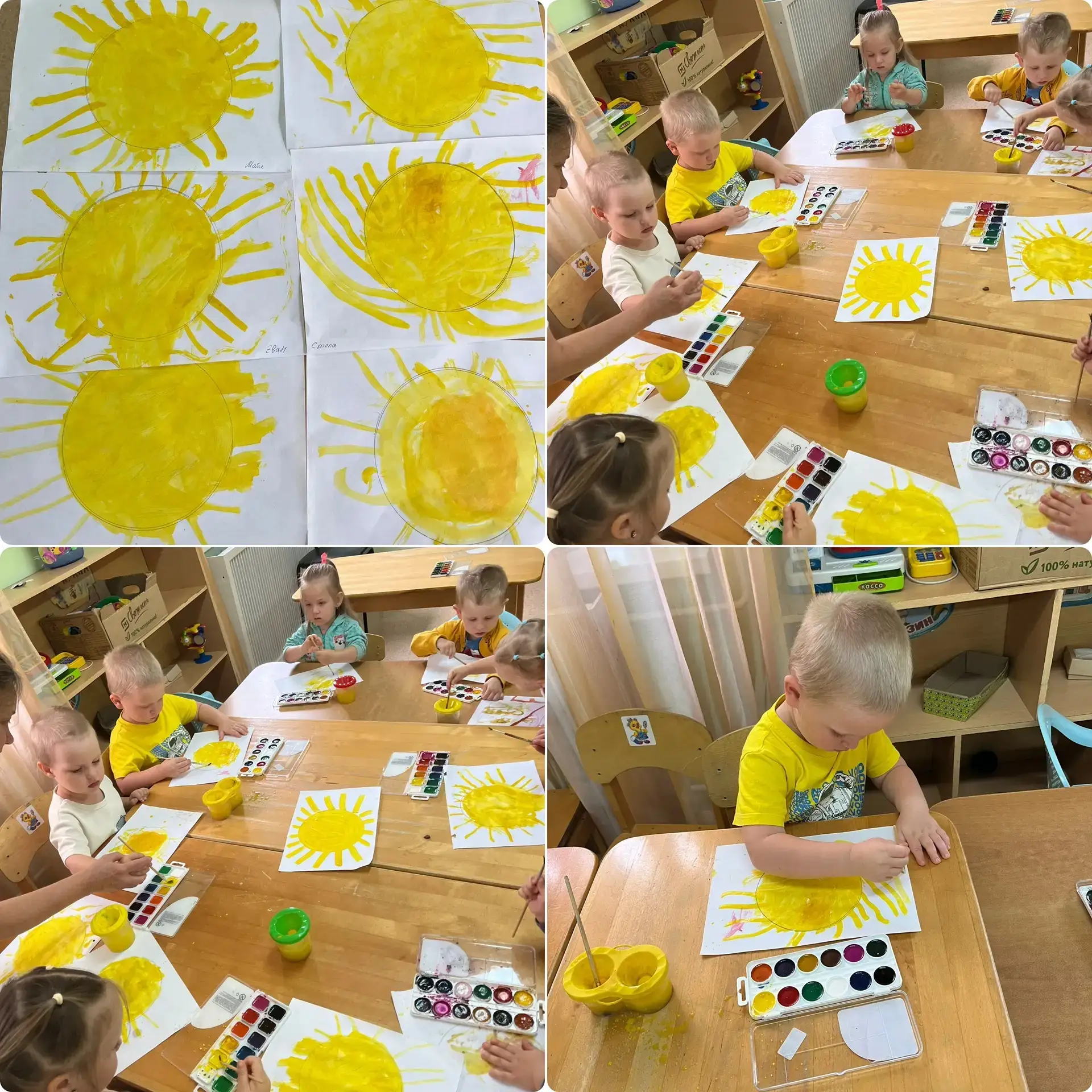 🎉 День живописи в младшей группе! 🎨
