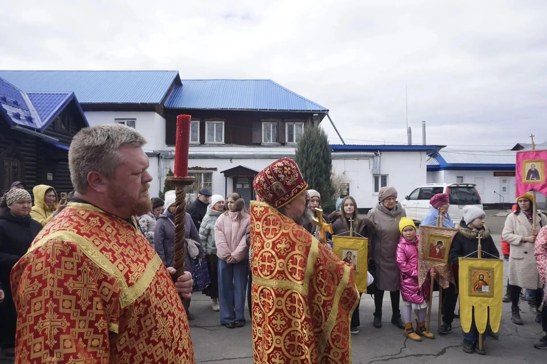 Онгудай | Горно-Алтайск | Майма | Чемал🏡  Крестный ход в честь праздника Светлой Пасхи прошел в Горн