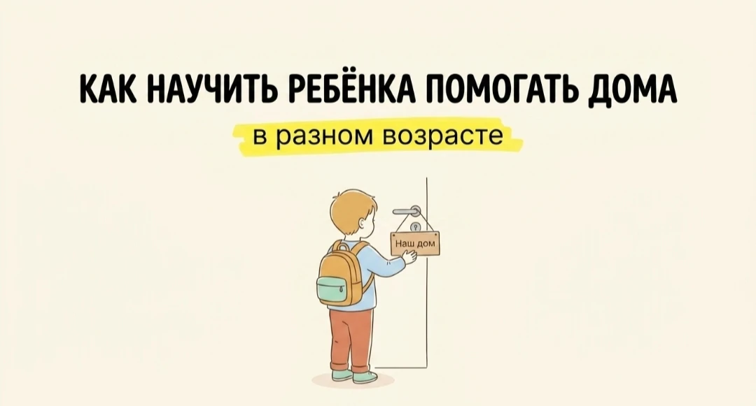 «Ты маленький, но ты главный помощник»: как приучить дошкольника к домашним делам 🧹👶

🤔Часто можн