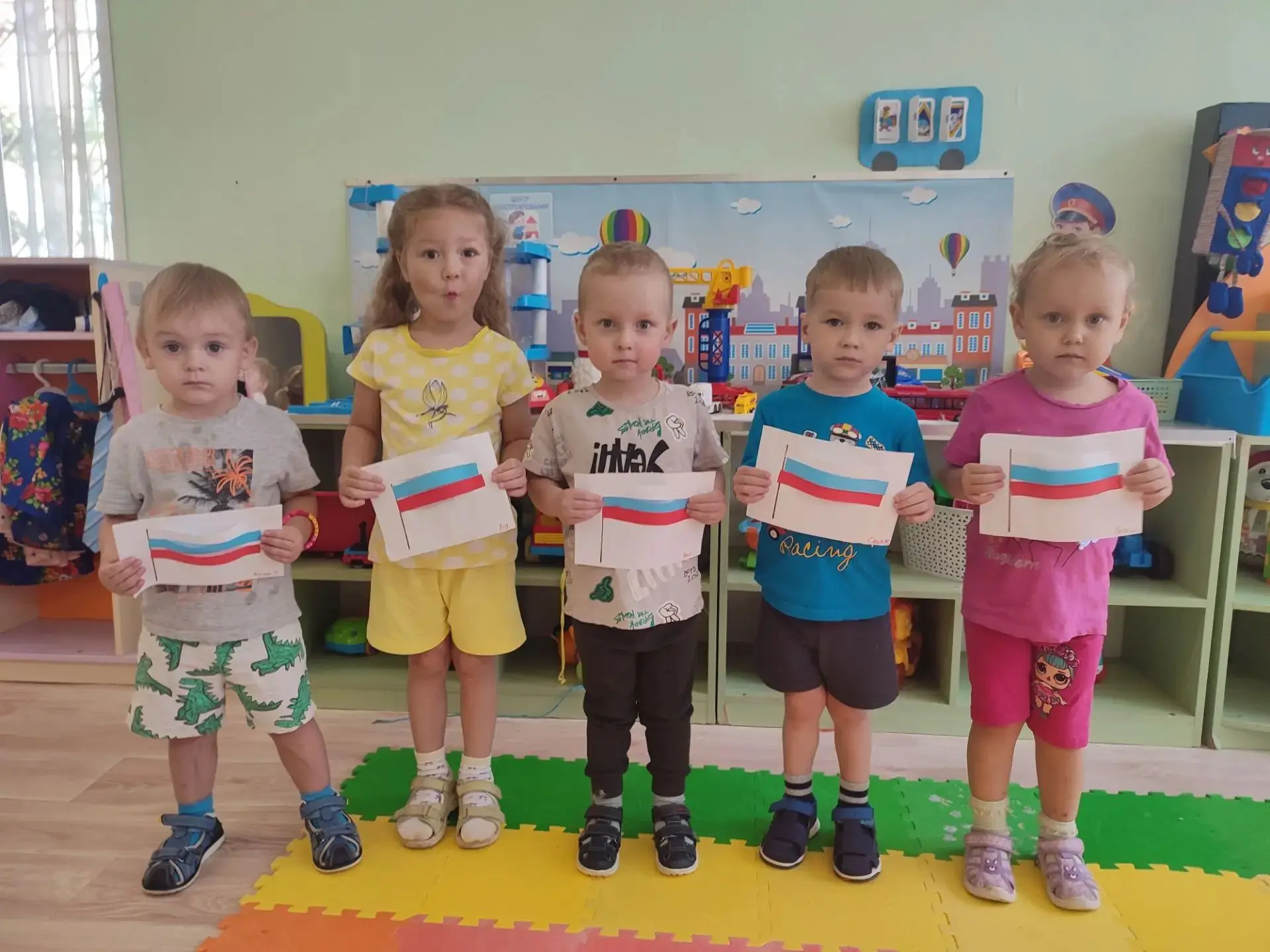 🔔 В младшей группе №1 прошло очень важное и патриотическое занятие.