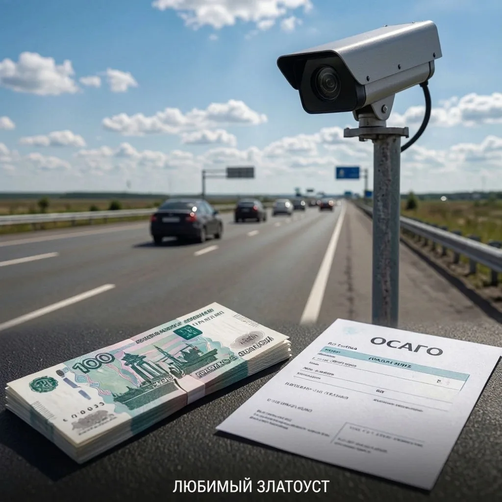📸 Камеры начали выписывать штрафы за отсутствие ОСАГО