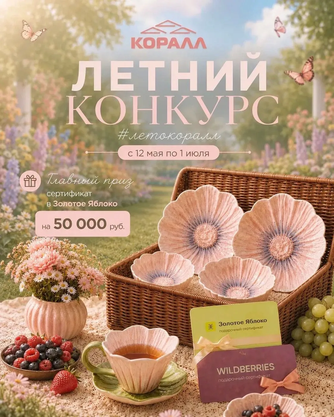 ЛЕТНИЙ КОНКУРС #летокоралл☀️