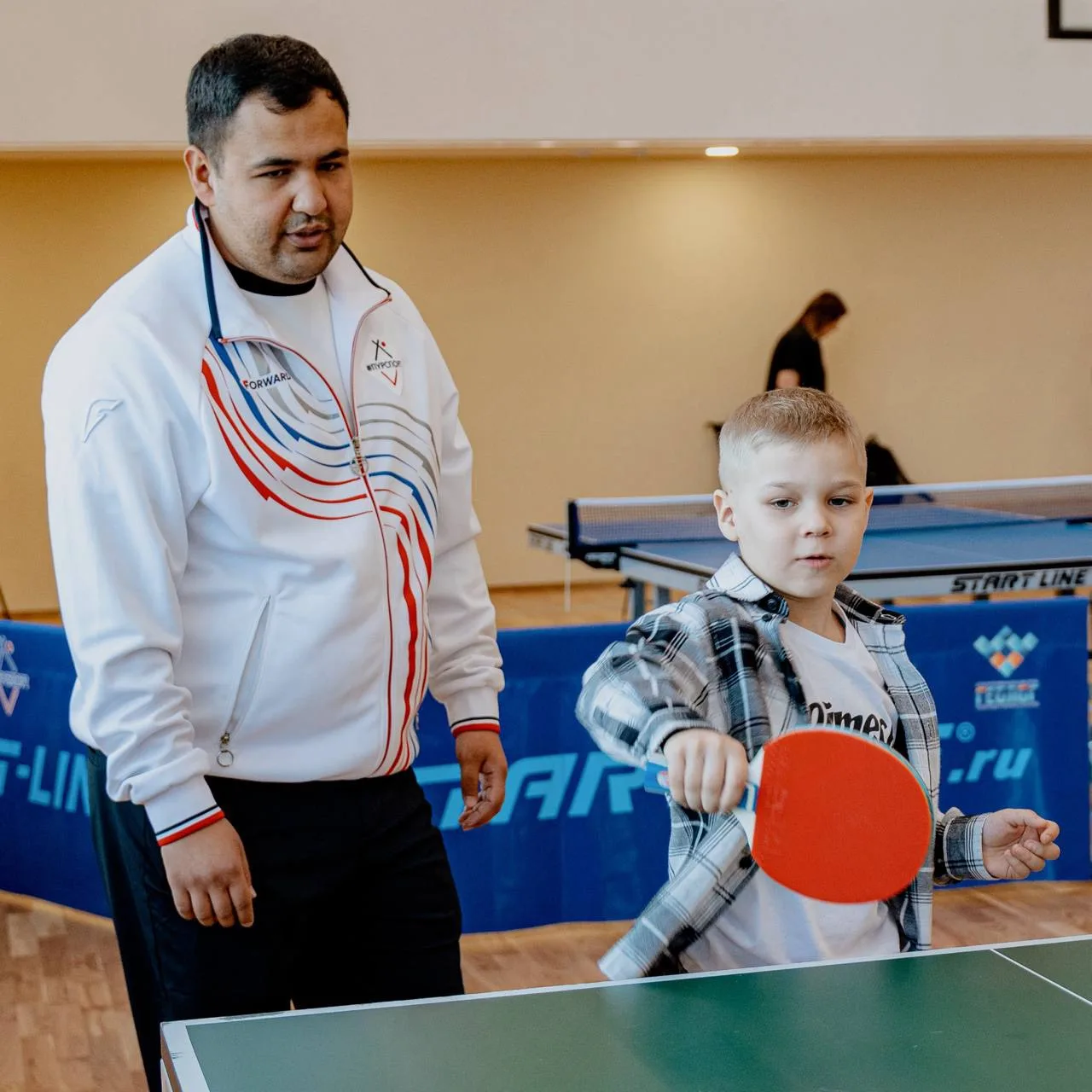 ⚡️Ракетка памяти: Герои живы, пока о них помнят   🏓В Тарко-Сале состоялся турнир по настольному тенн