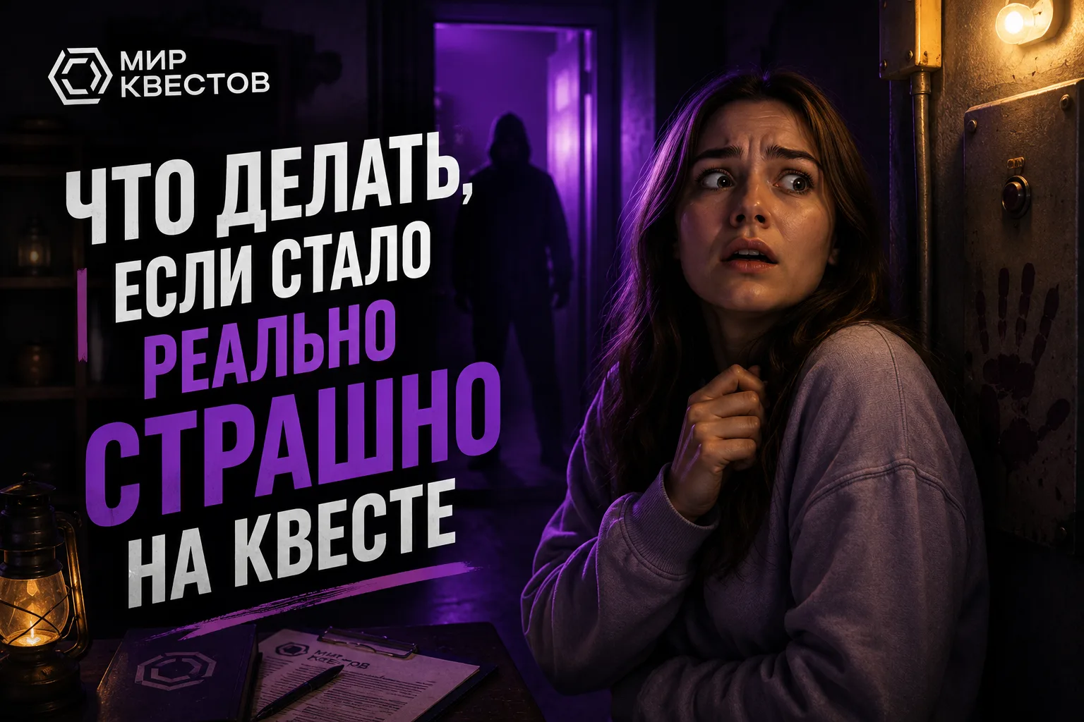 Что делать, если стало реально страшно на квесте?