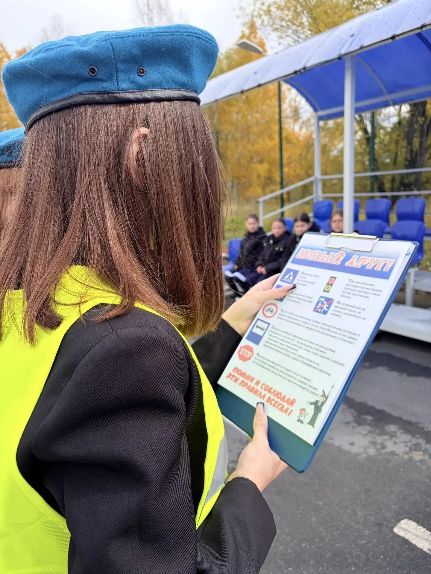 10 сентября в автогородке было особенно оживлённо. Отряд ЮИД под руководством Вусатенко...
