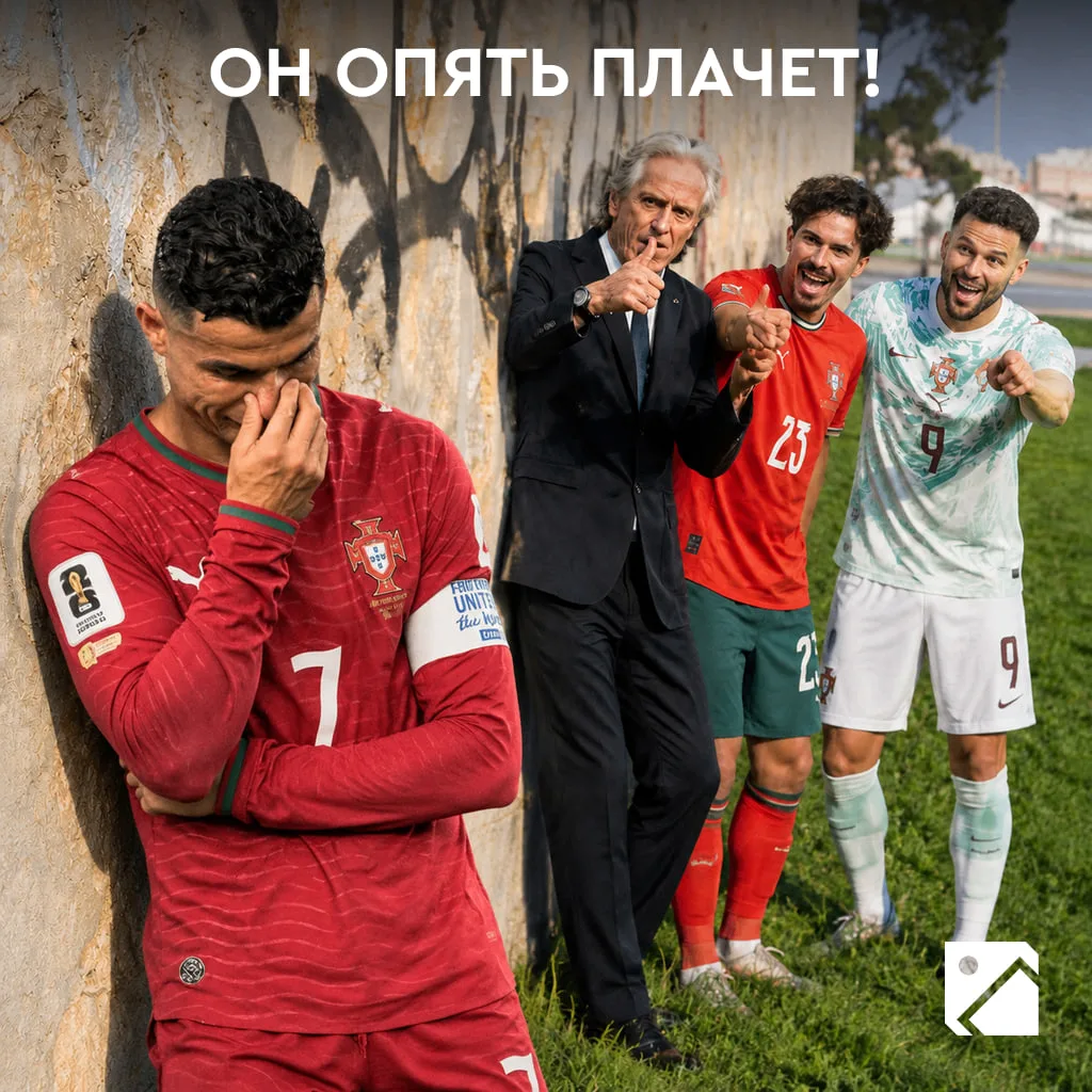 Дела у Роналду так себе👇