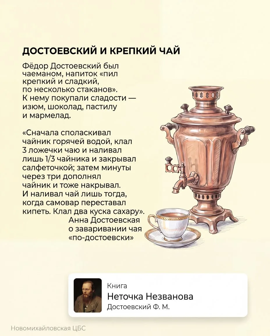 Чаëвничаем с писателями 🫖📚