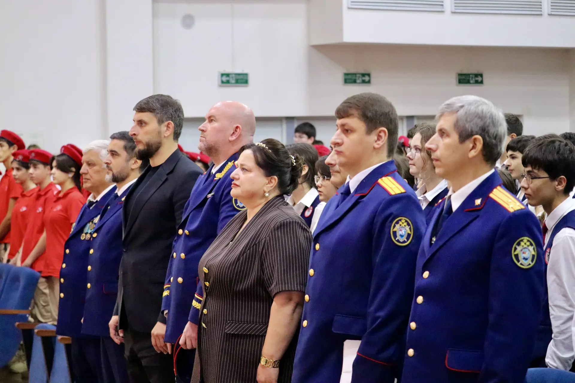 Кадеты профильного класса Следственного комитета приняли присягу