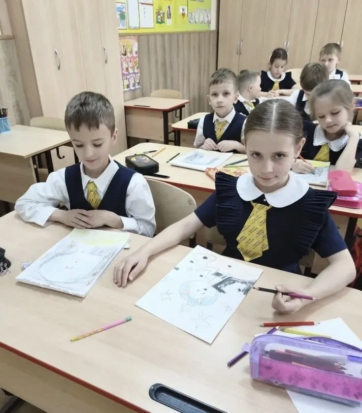 Это просто космос какой-то!   Сегодня ребятам из 1 В скучать на уроках было некогда: ребята проходил