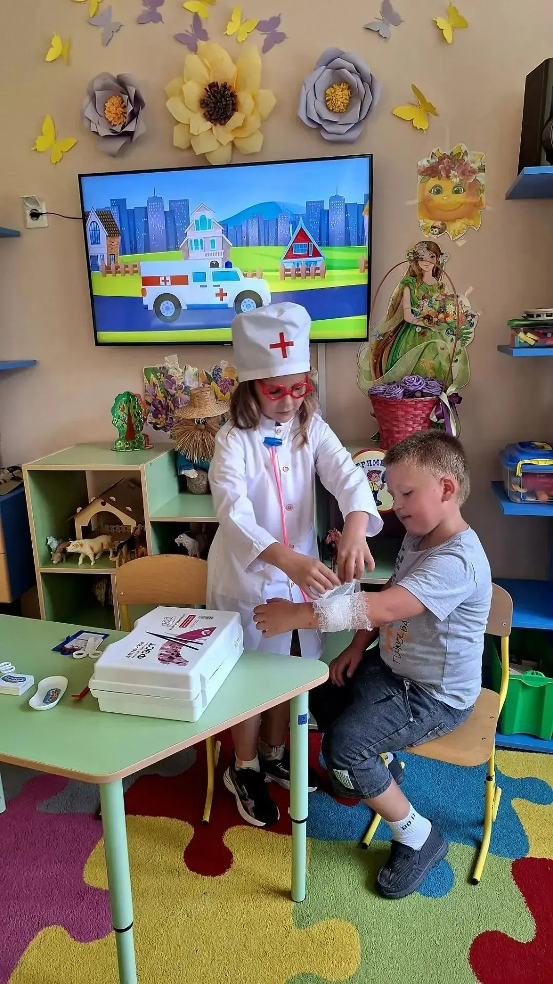 Декада охраны труда продолжается, и сегодня наши воспитанники примерили на себя очень важную роль — 