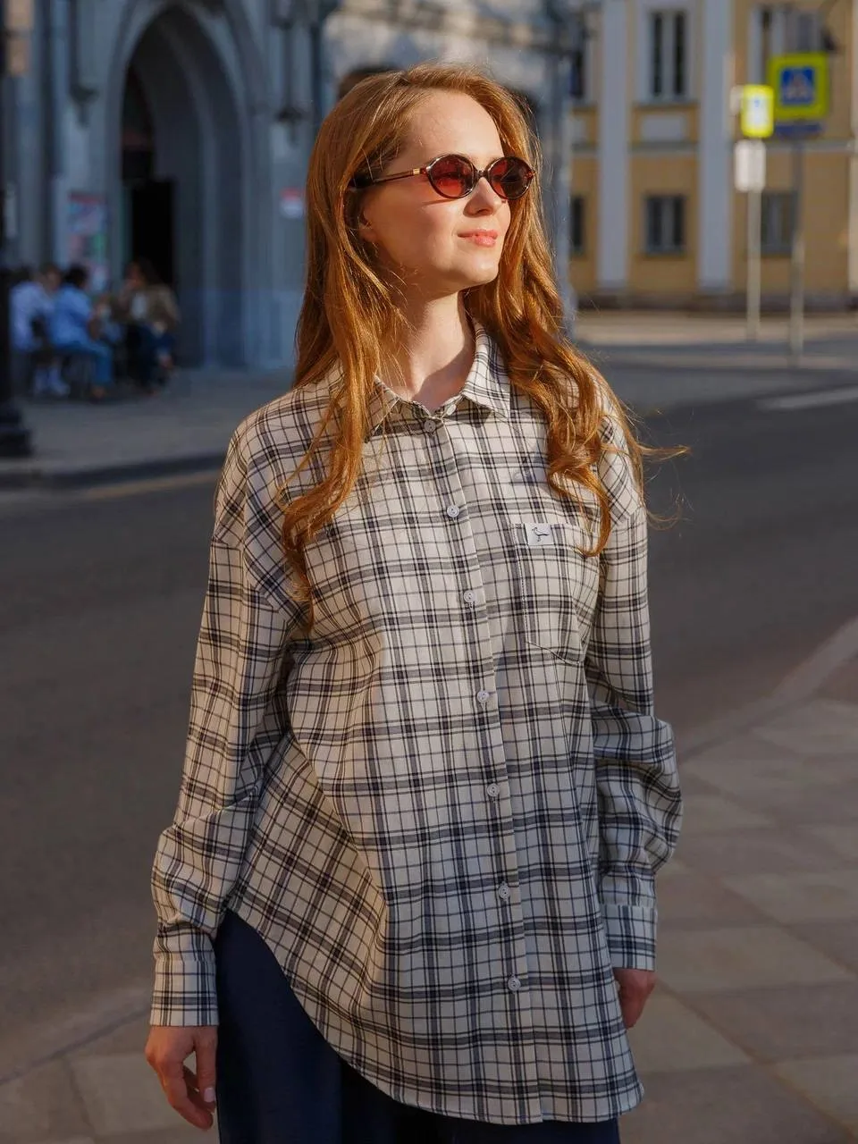 Еще одно признание в любви Петербургу - рубашка «Санкт-Петербург».